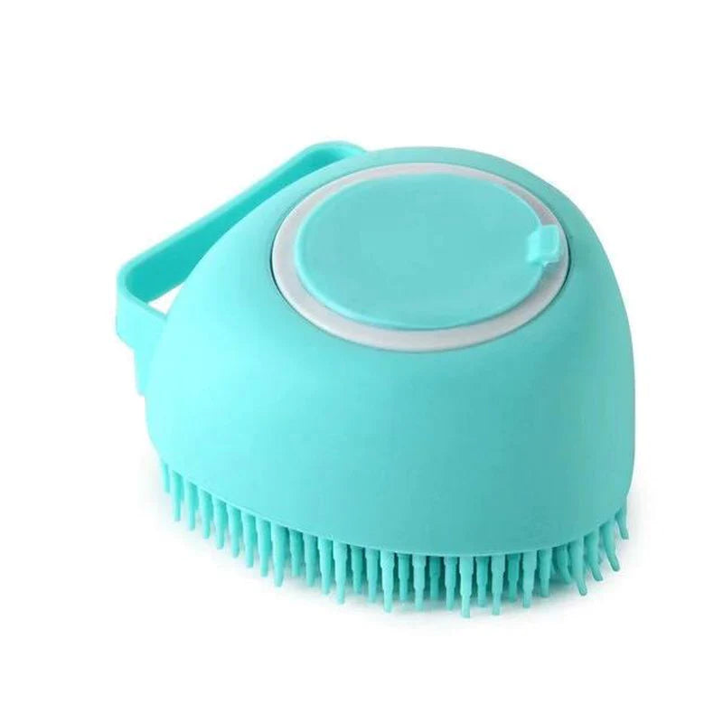 Cepillo Masajeador de Silicona Vie Lente™ | Multifunción para Baño de Perros y Gatos