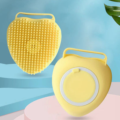 Cepillo Masajeador de Silicona Vie Lente™ | Multifunción para Baño de Perros y Gatos