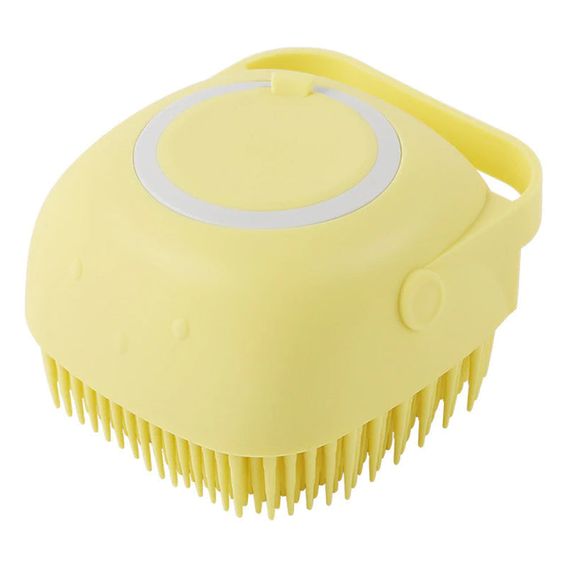 Cepillo Masajeador de Silicona Vie Lente™ | Multifunción para Baño de Perros y Gatos