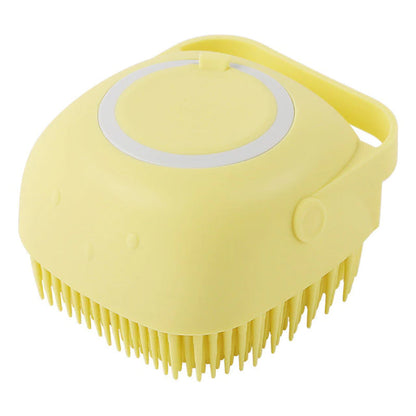 Cepillo Masajeador de Silicona Vie Lente™ | Multifunción para Baño de Perros y Gatos