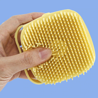 Cepillo Masajeador de Silicona Vie Lente™ | Multifunción para Baño de Perros y Gatos